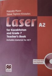 Laser A2 for Kazakhstan and Grade 7 Teacher's Book includes material for KET