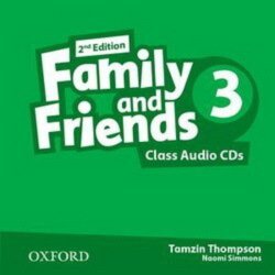 Family and Friends 3 Class Audio CDs (2nd edition)