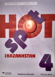 Hot Spot 4 for Kazakhstan Student's Book + Workbook 