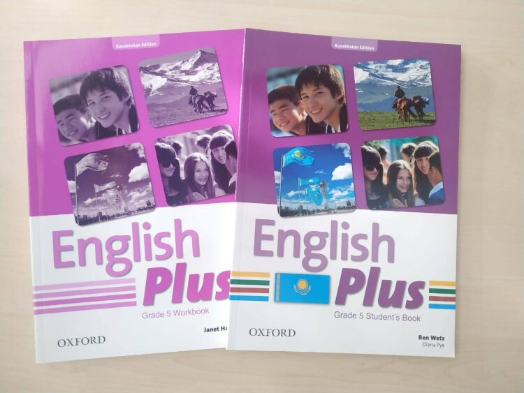 English Plus Kazakhstan Edition (Grade 5) Student's Book + Workbook