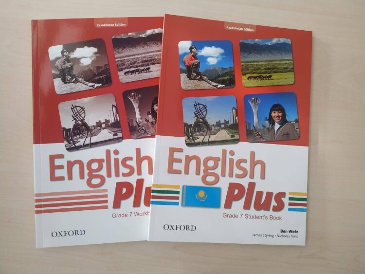 English Plus Kazakhstan Edition (Grade 7) Student's Book + Workbook