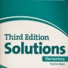 Solutions Elementary Teacher's Book (3rd edition)